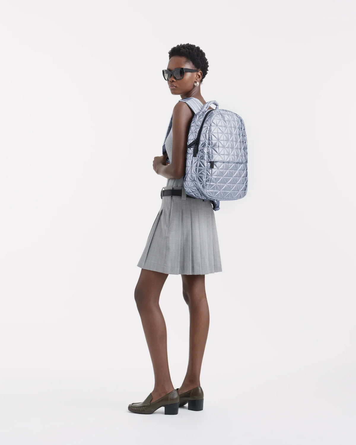 Vee Backpack Icy Silver