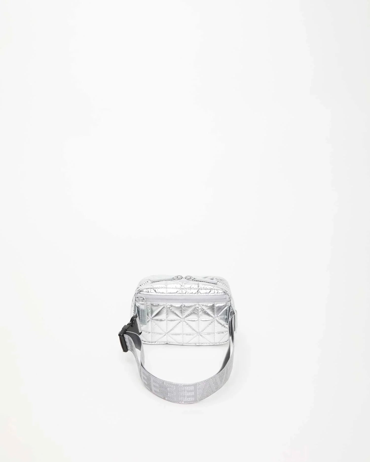 Vee Belt Bag Chrome Metallic