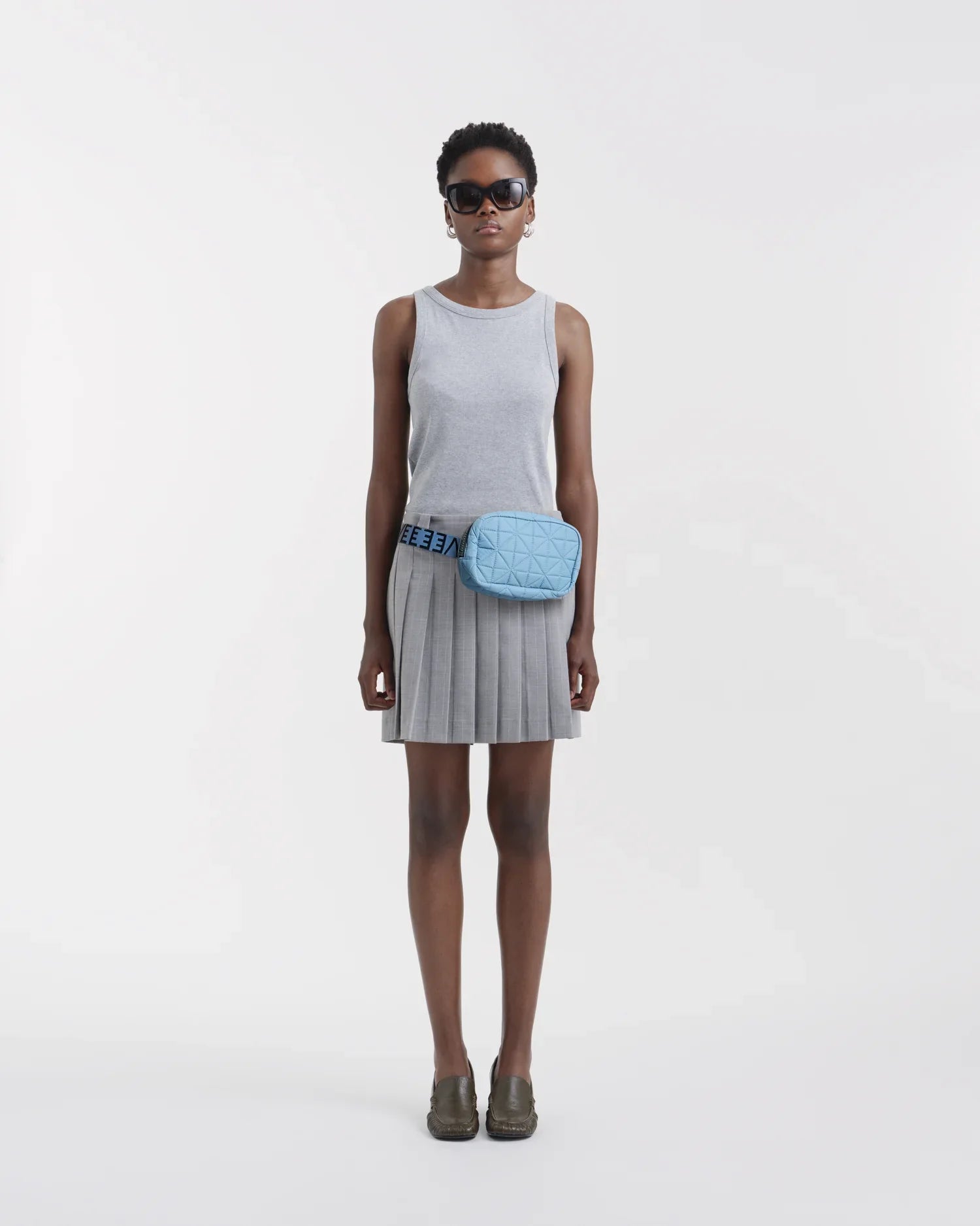 Vee Belt Bag Pigeon Blue