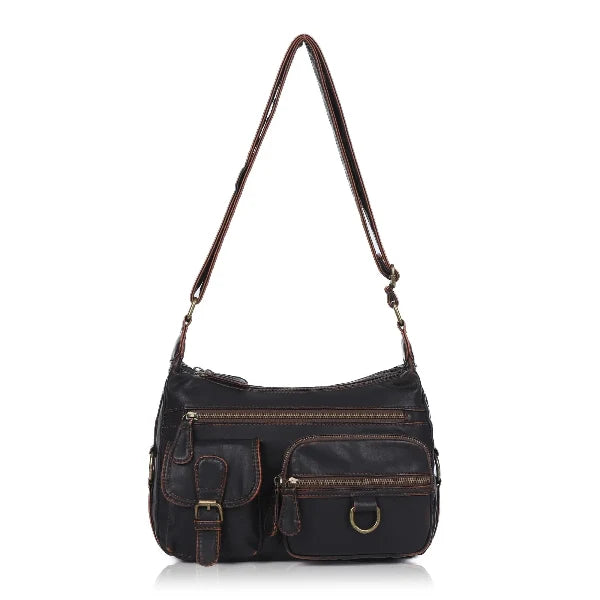 Refined Vegan Leather Crossbody Bag (Small)