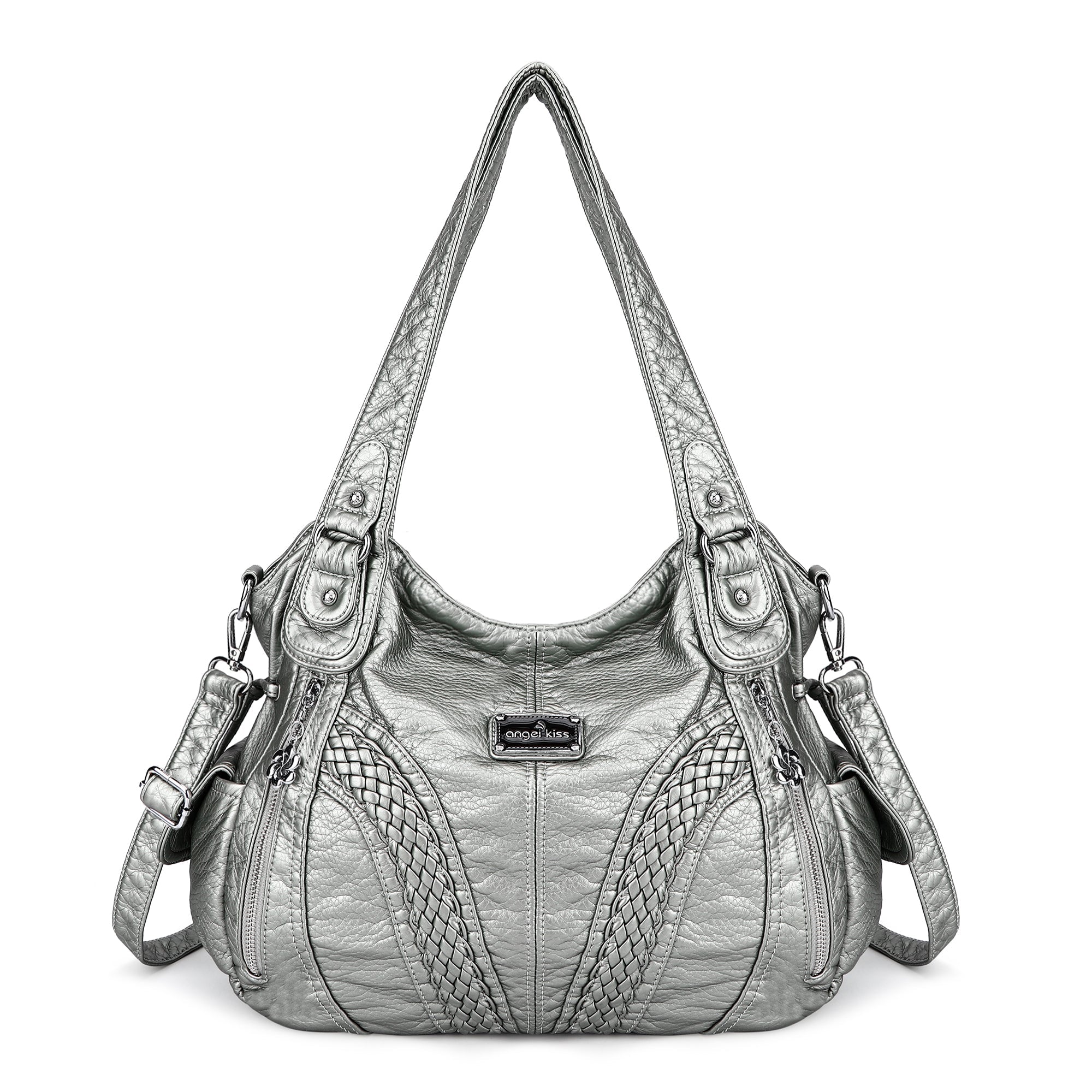 Washed Large Capacity Daily Women Waterproof Unique Hobo Handbag