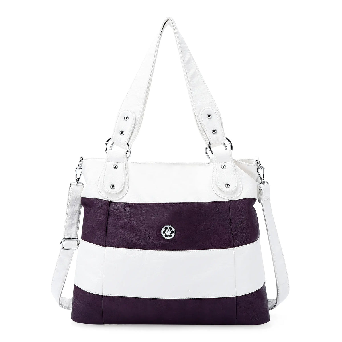 Soft Washed PU Leather Shoulder Crossbody Handbags