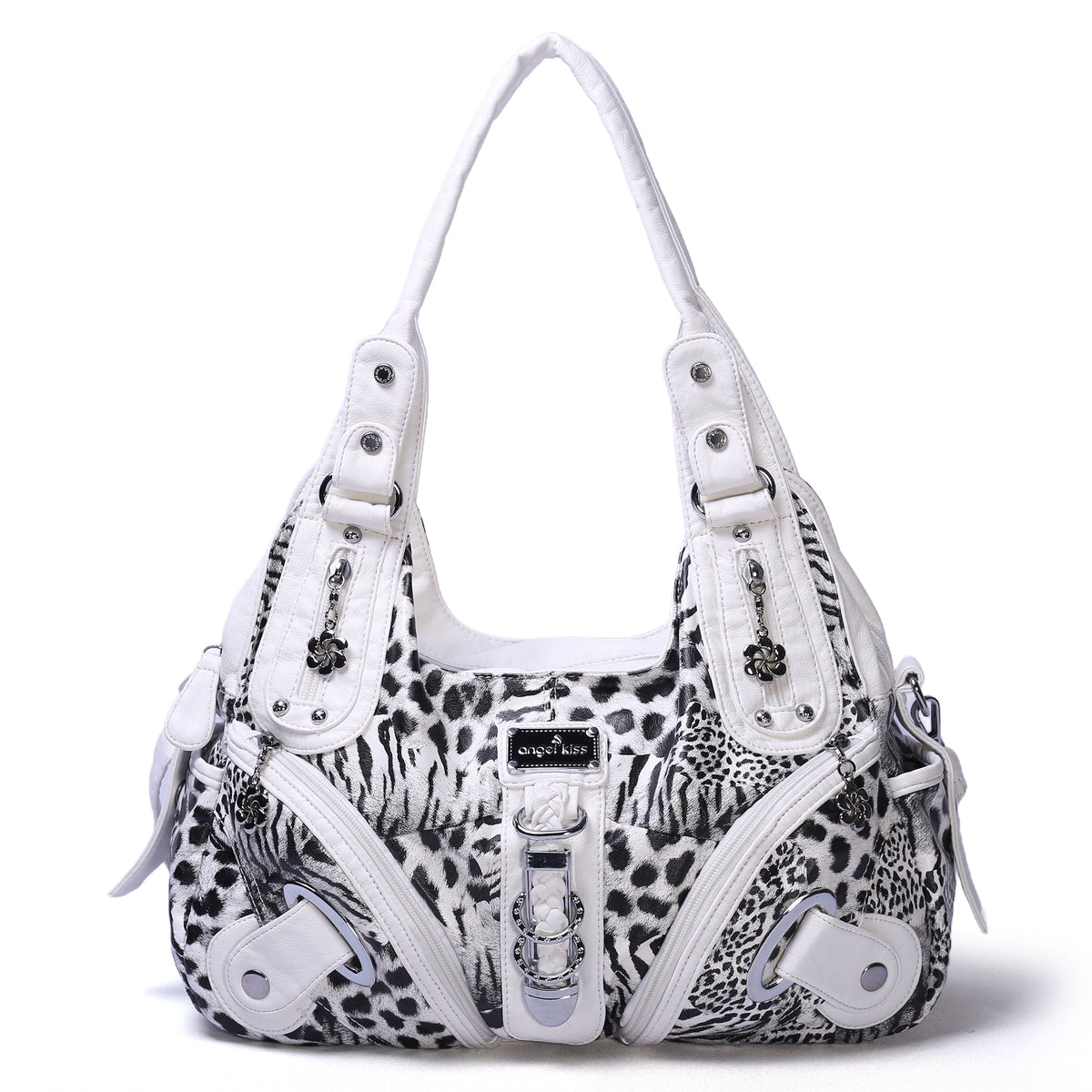 Large Capacity Multi-Functional Leopard Print Shoulder Bag