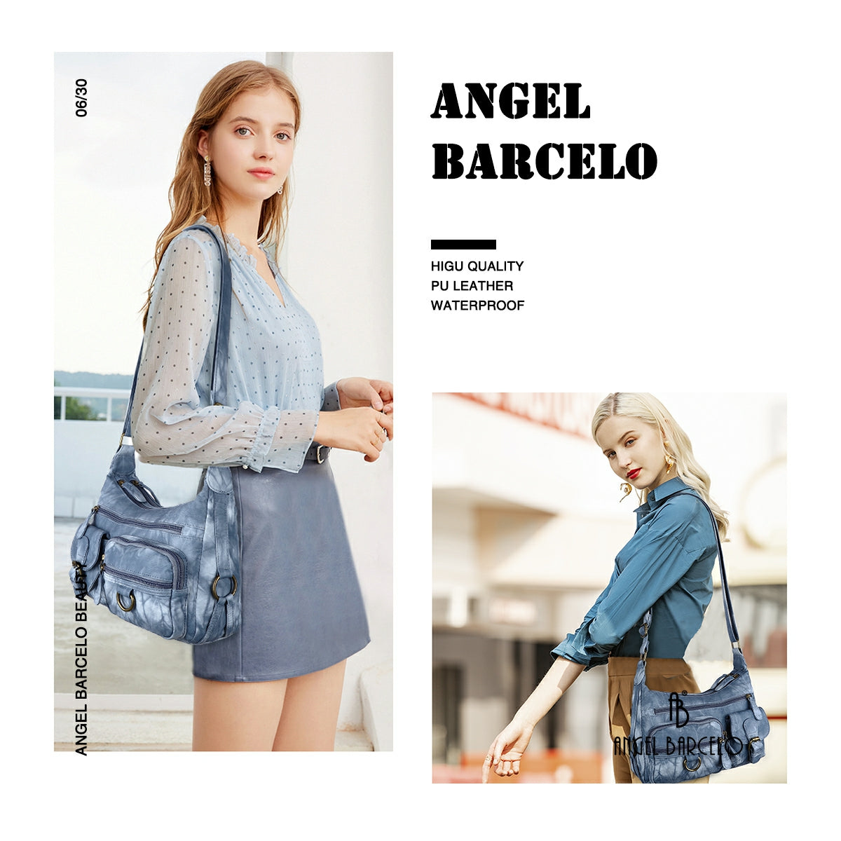 Refined Vegan Leather Crossbody Bag (Small)