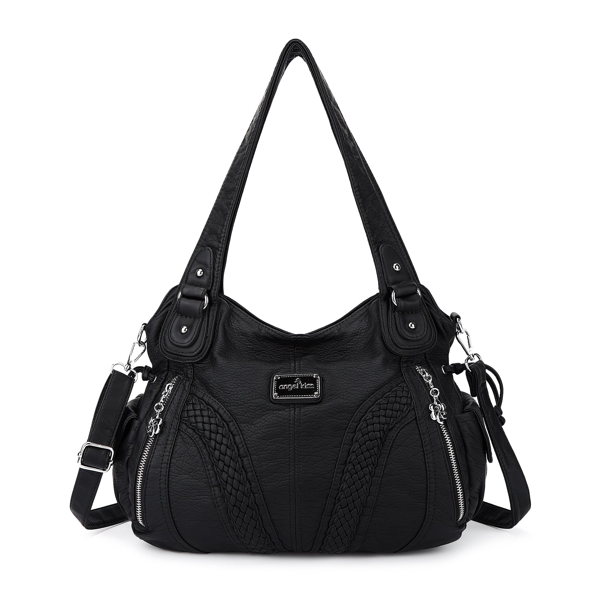Washed Large Capacity Daily Women Waterproof Unique Hobo Handbag