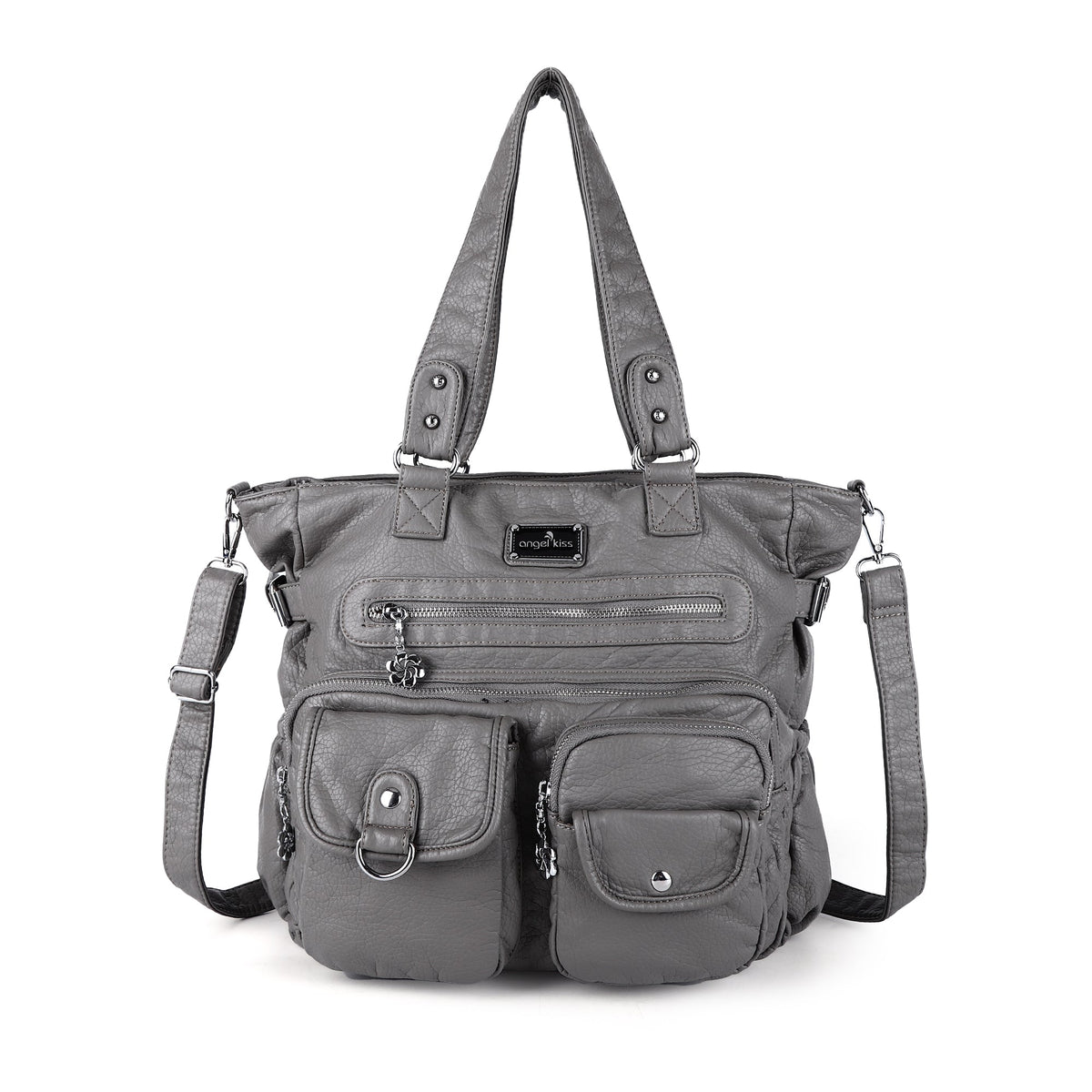 Large Muti-Pocket Women Hobo Shoulder Bag