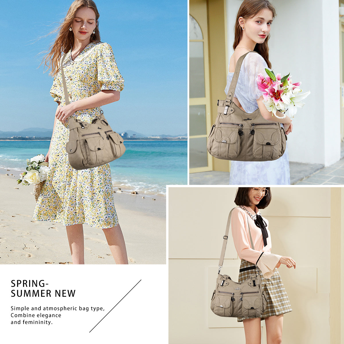 Casual Everyday Shoulder Crossbody Bag