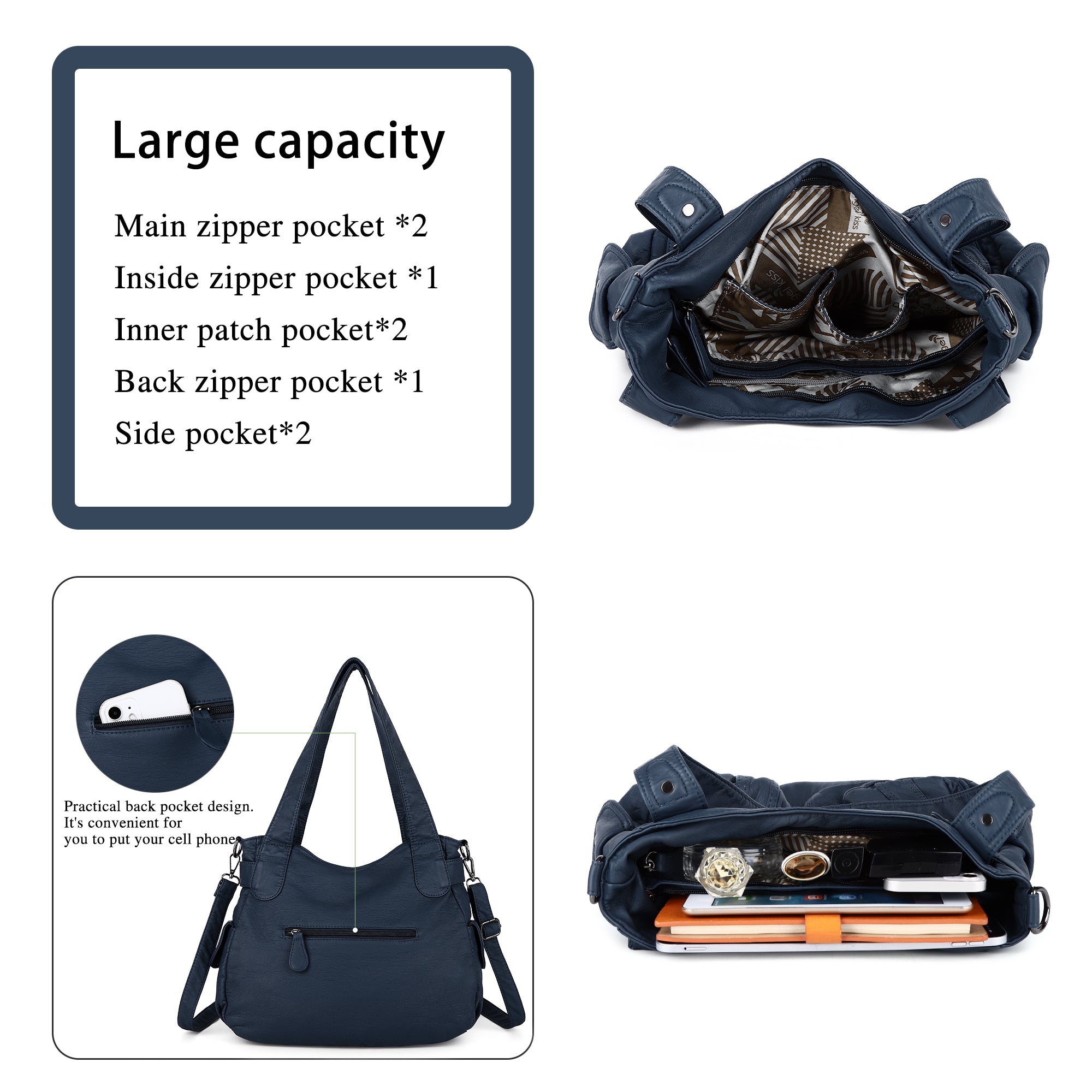Casual Everyday Shoulder Crossbody Bag