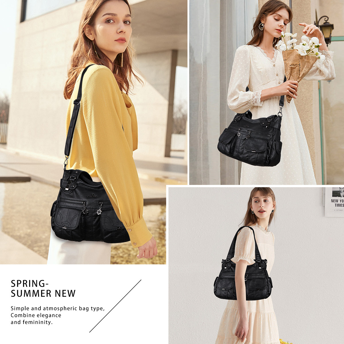 Casual Everyday Shoulder Crossbody Bag