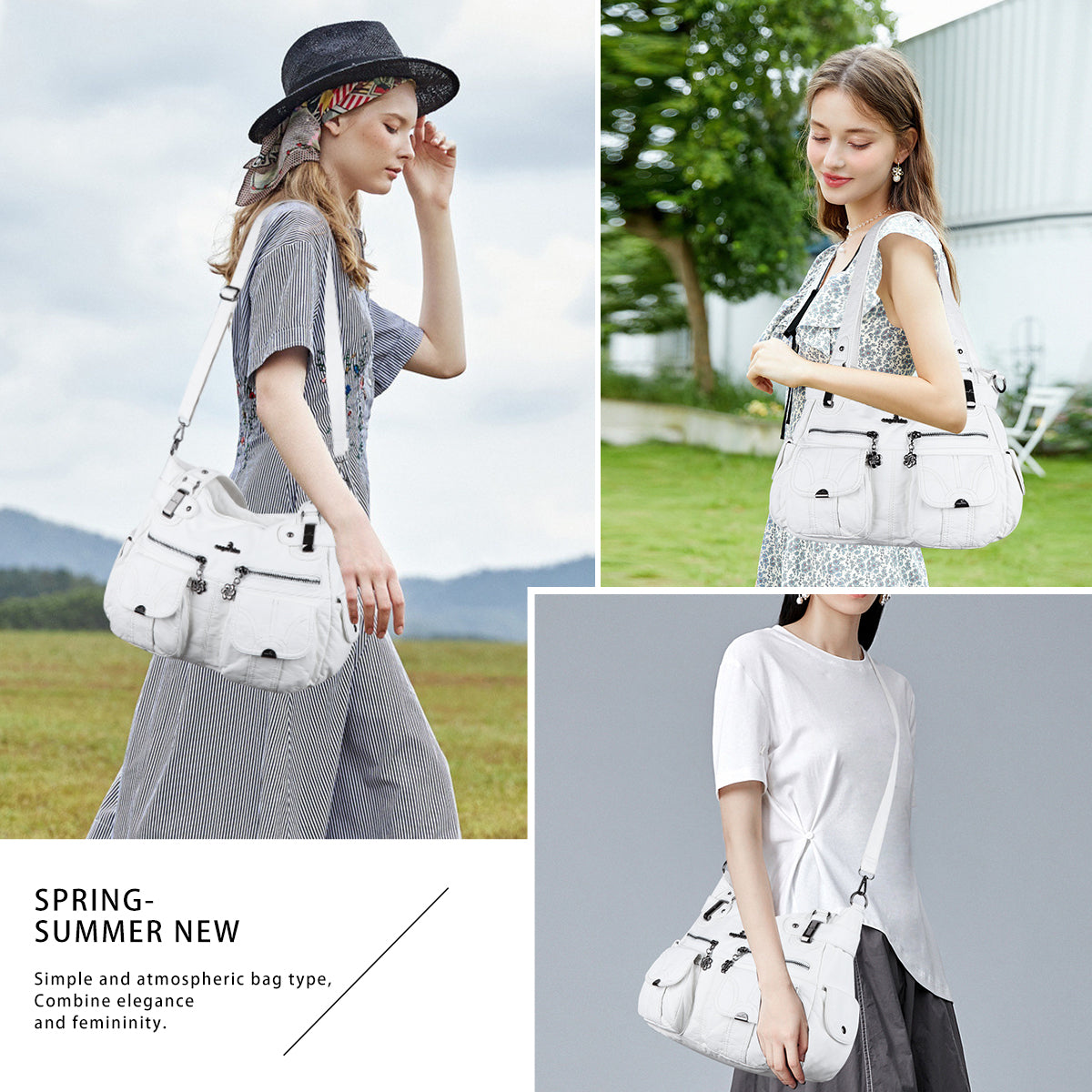 Casual Everyday Shoulder Crossbody Bag
