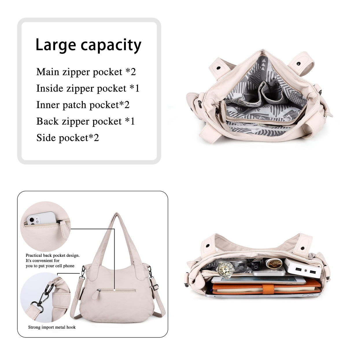 Casual Everyday Shoulder Crossbody Bag