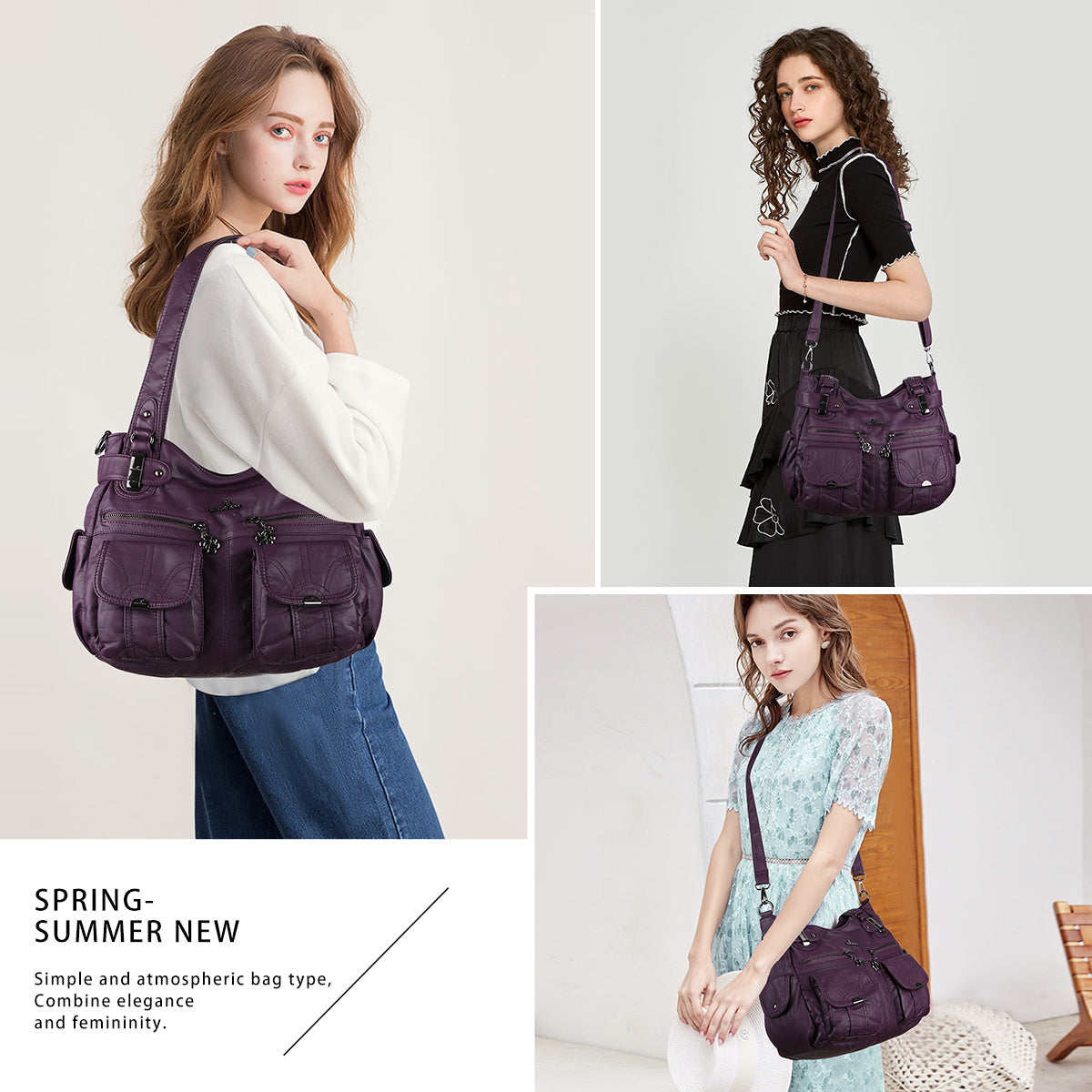 Casual Everyday Shoulder Crossbody Bag