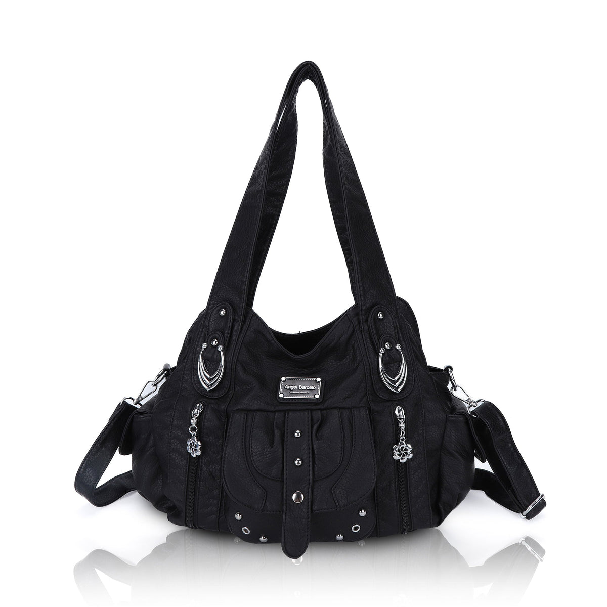 Vintage Luxe Relaxed-Shape  Hobo Handbags