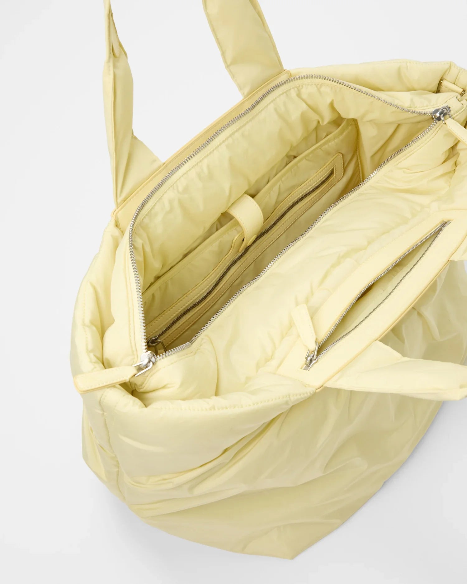 Galvan x Vee Caba Tote Medium Buttermilk
