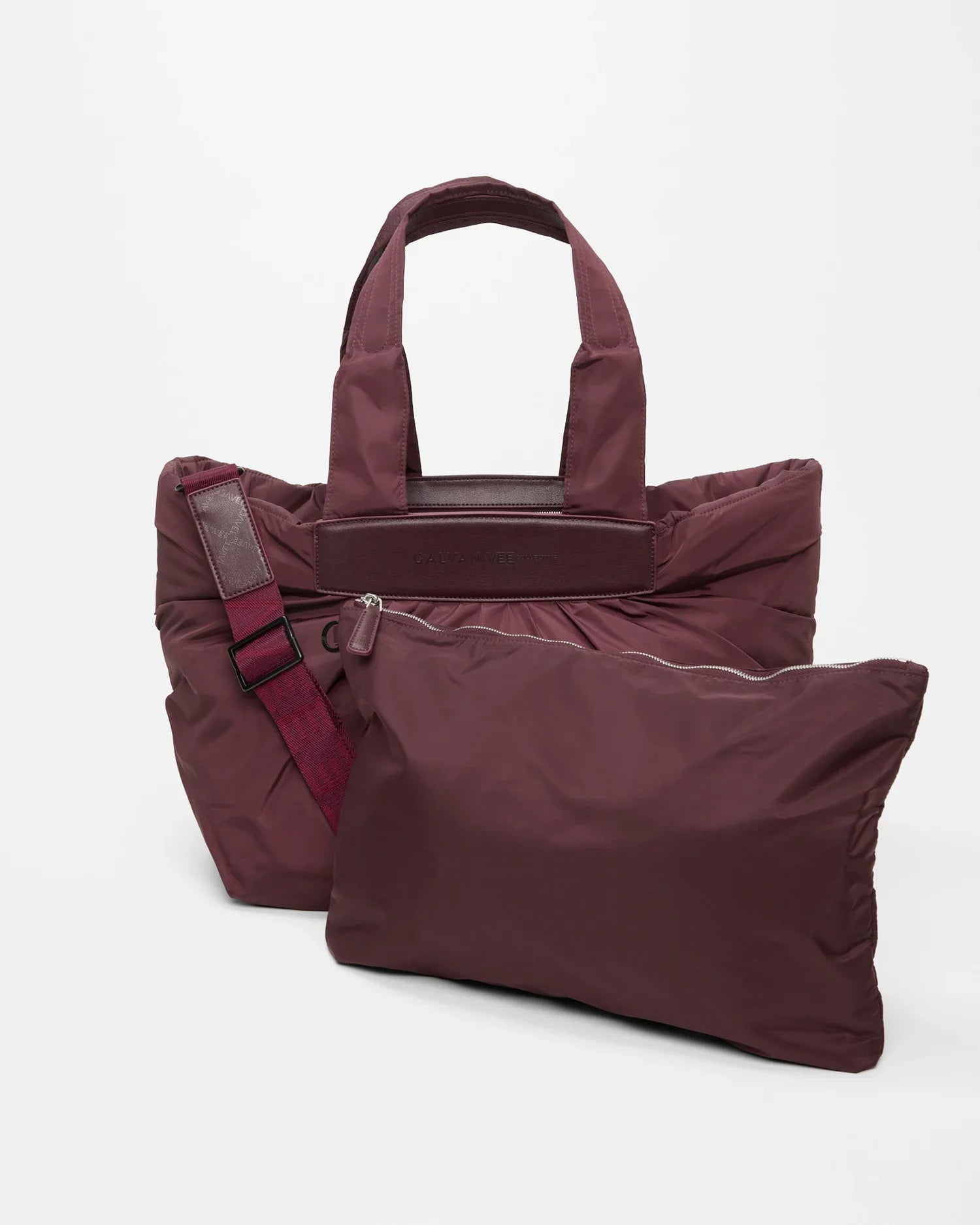 GALVAN x VEE Caba Tote Medium Mahogany