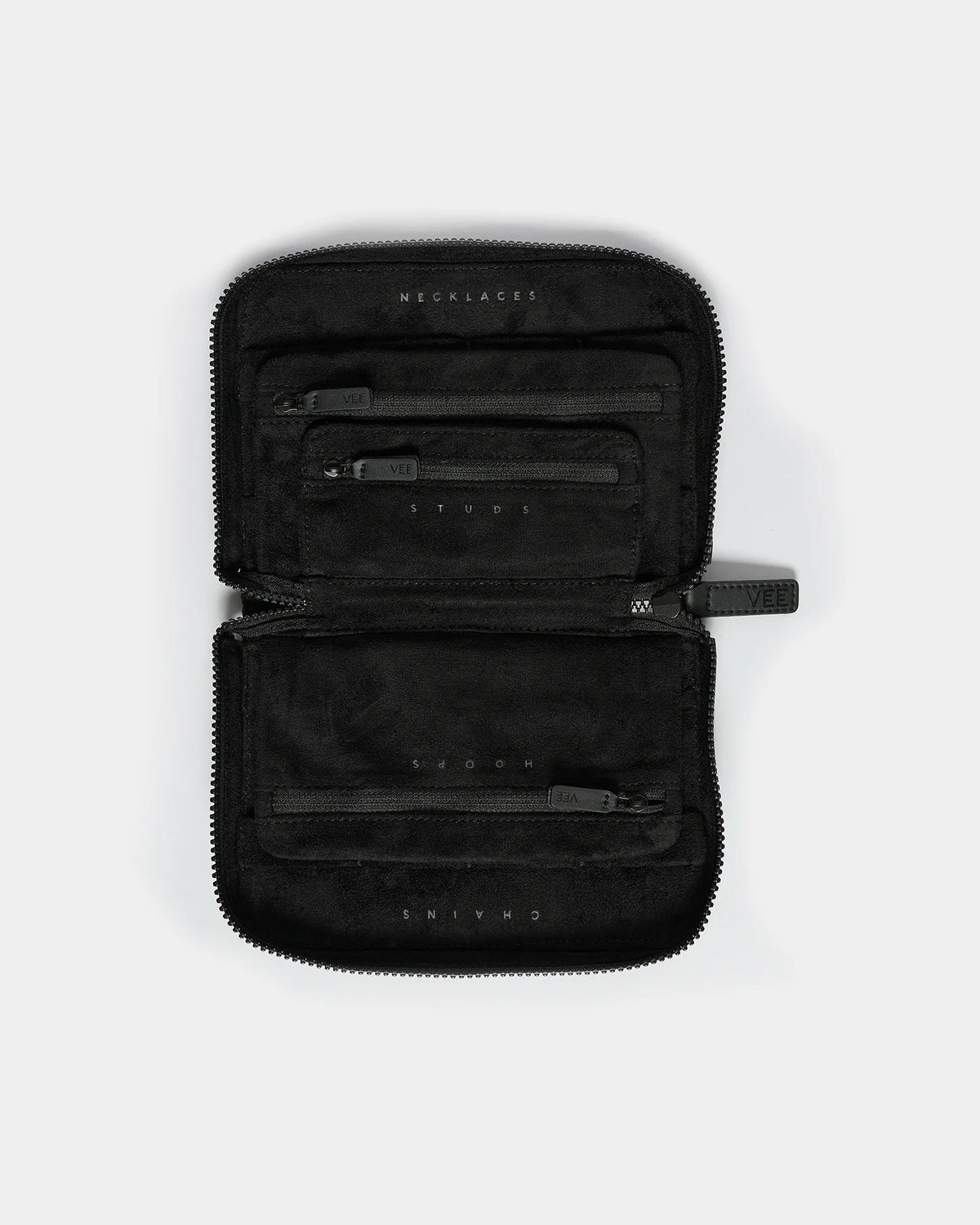 VEE x Jennifer Meyer Jewelry Case Black