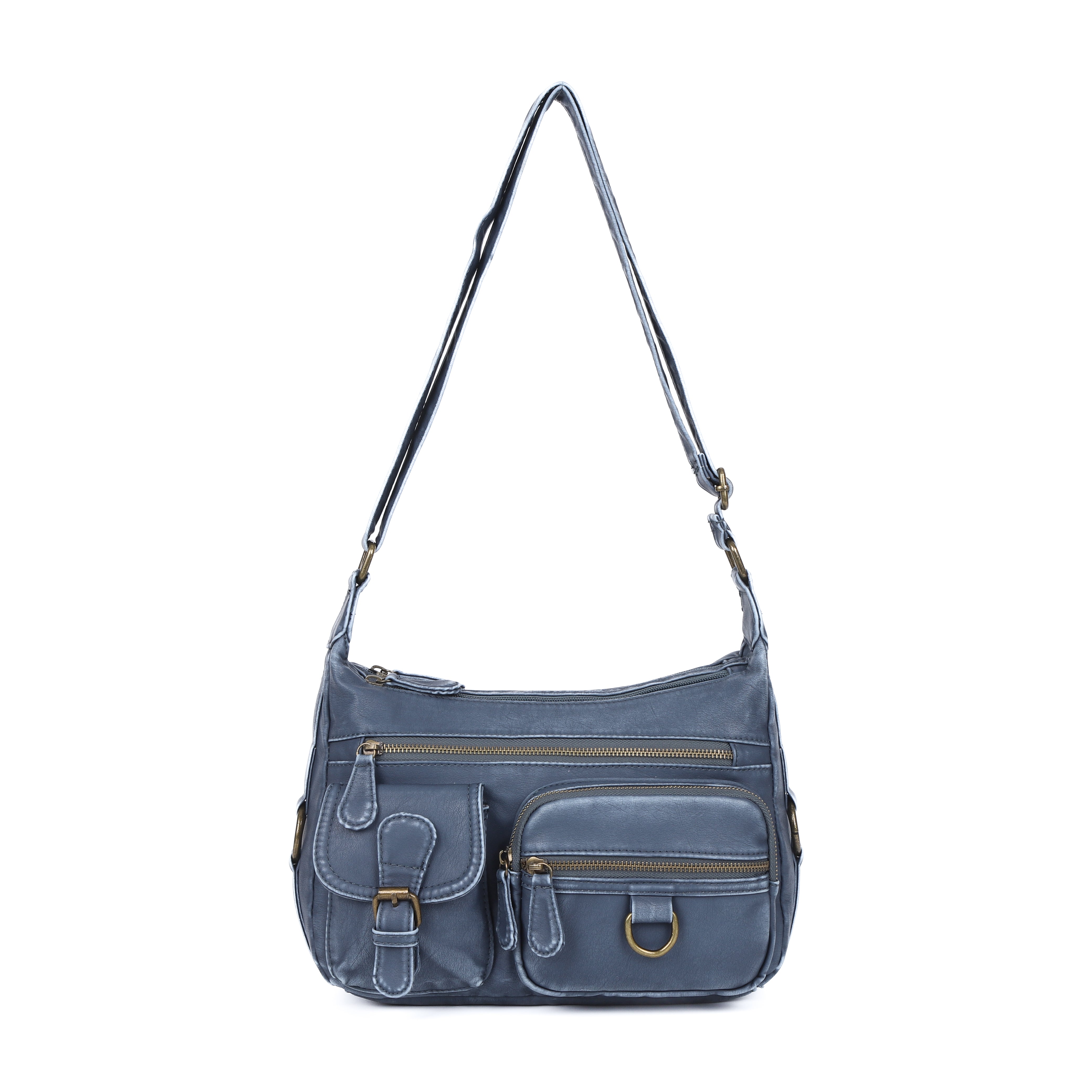 Refined Vegan Leather Crossbody Bag (Small)