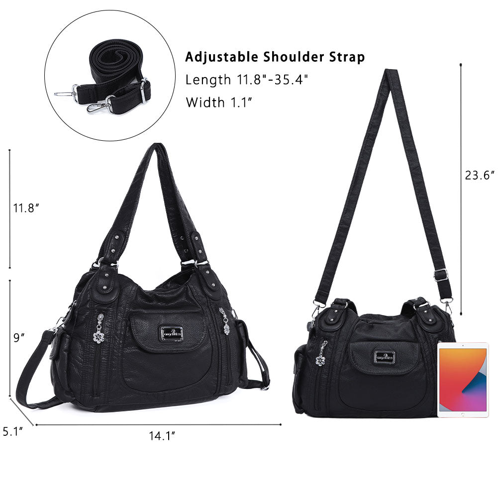 Soft Everyday Hobo Shoulder Bag