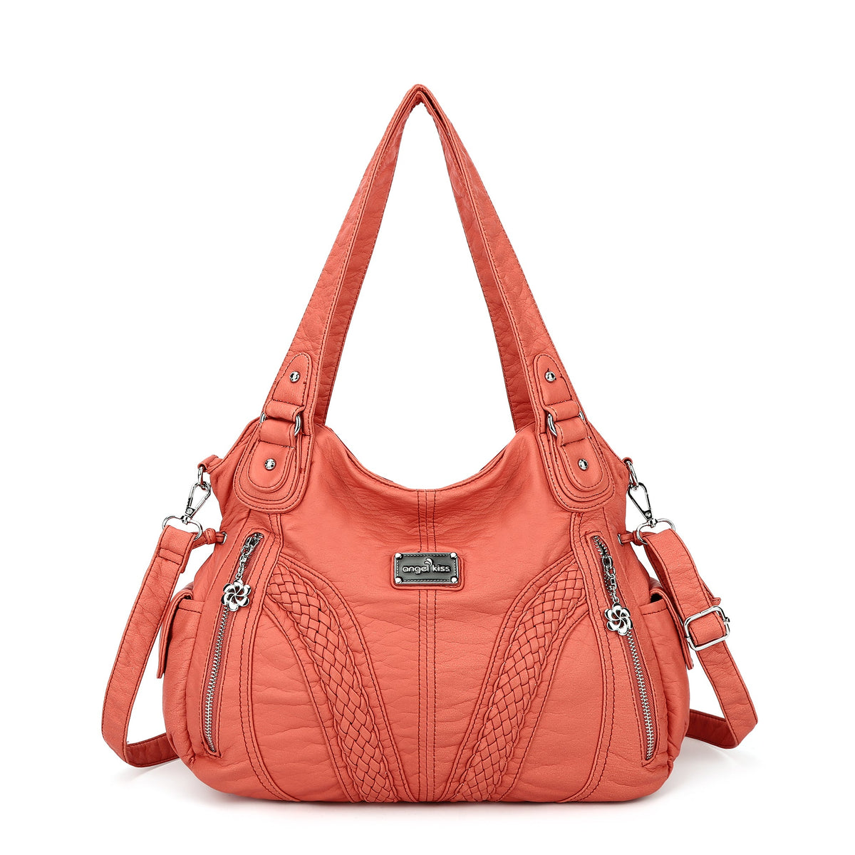Washed Roomy Daily Women Waterproof Unique Hobo Handbag