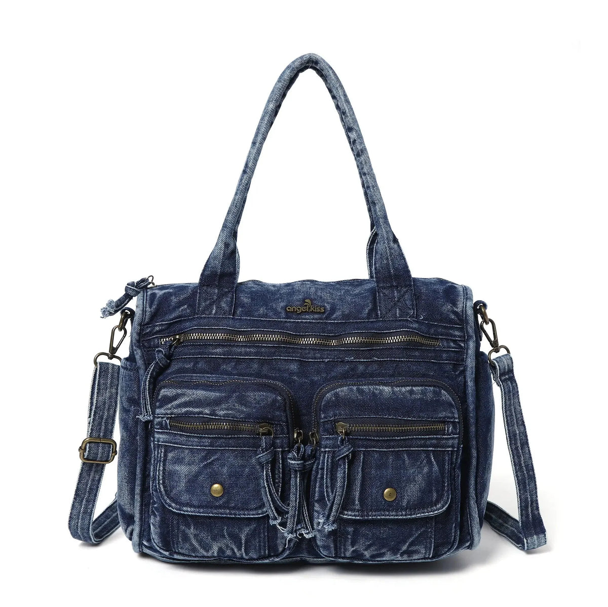 Work Handbag Backpack - PU Leather Laptop Bag for Women