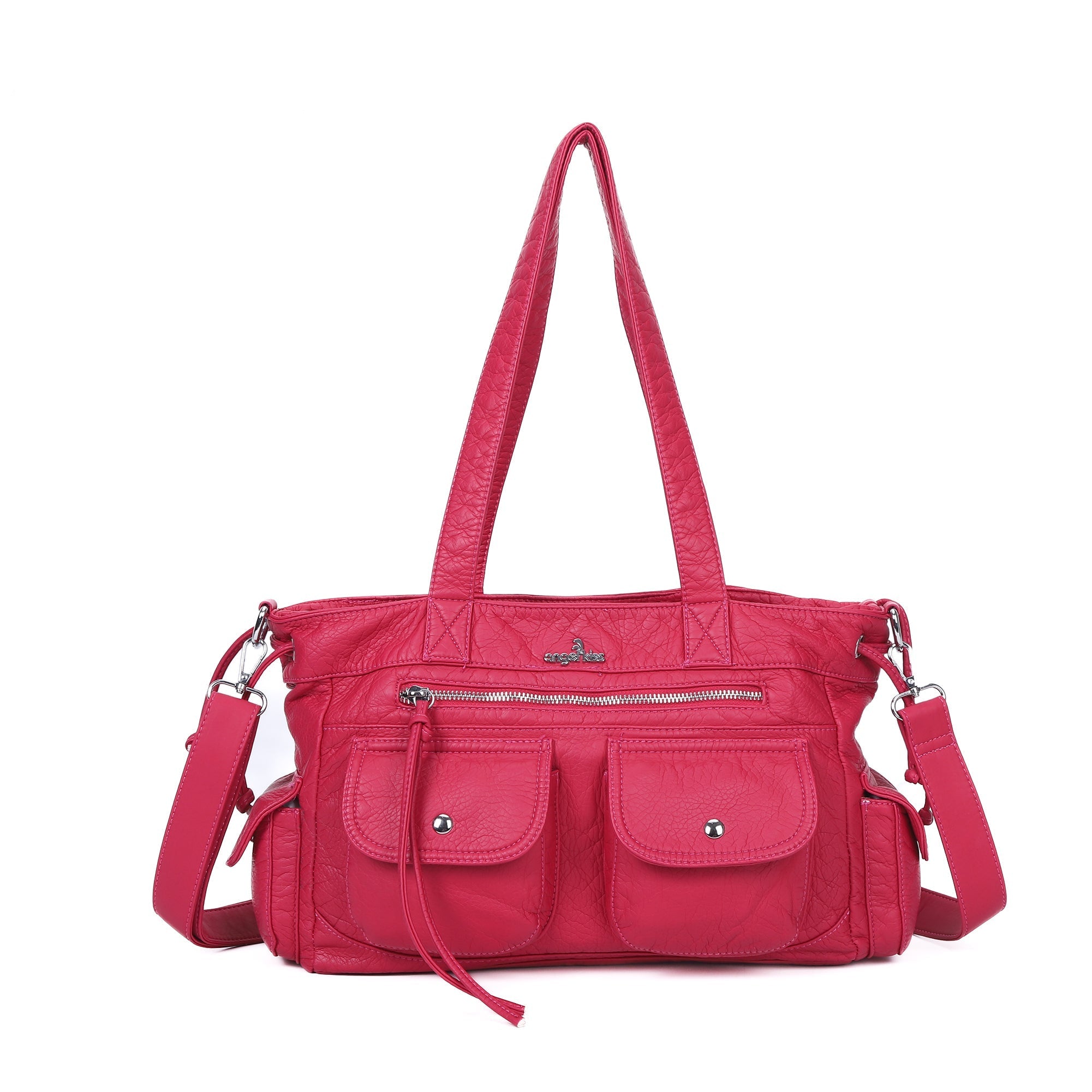 Solid color Wash Comfort Classic tote/Hobo bag