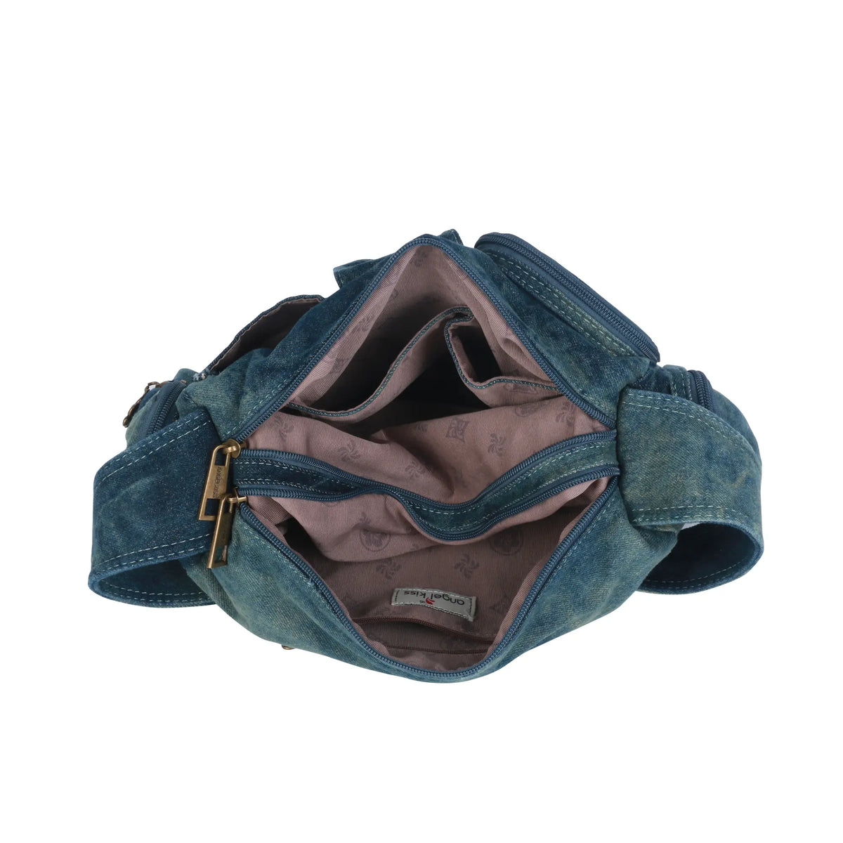 Utility Multi-Pocket Satchel Shoulder & Crossbody Bag