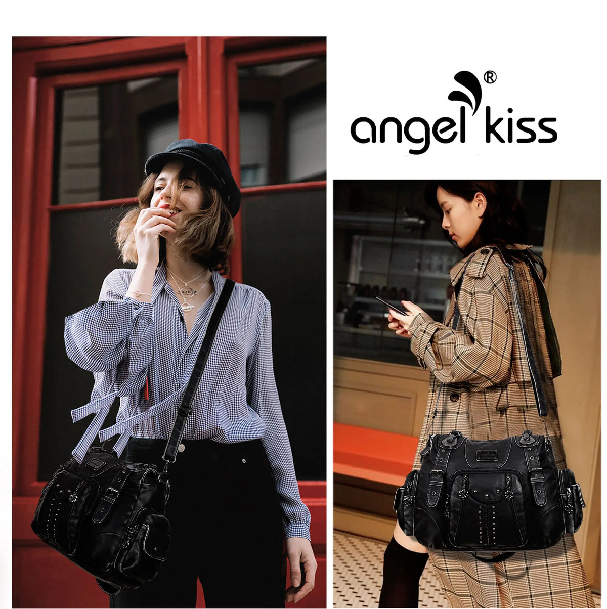 Vegan Leather Shoulder Bag · Tote & Crossbody · Soft yet Structured