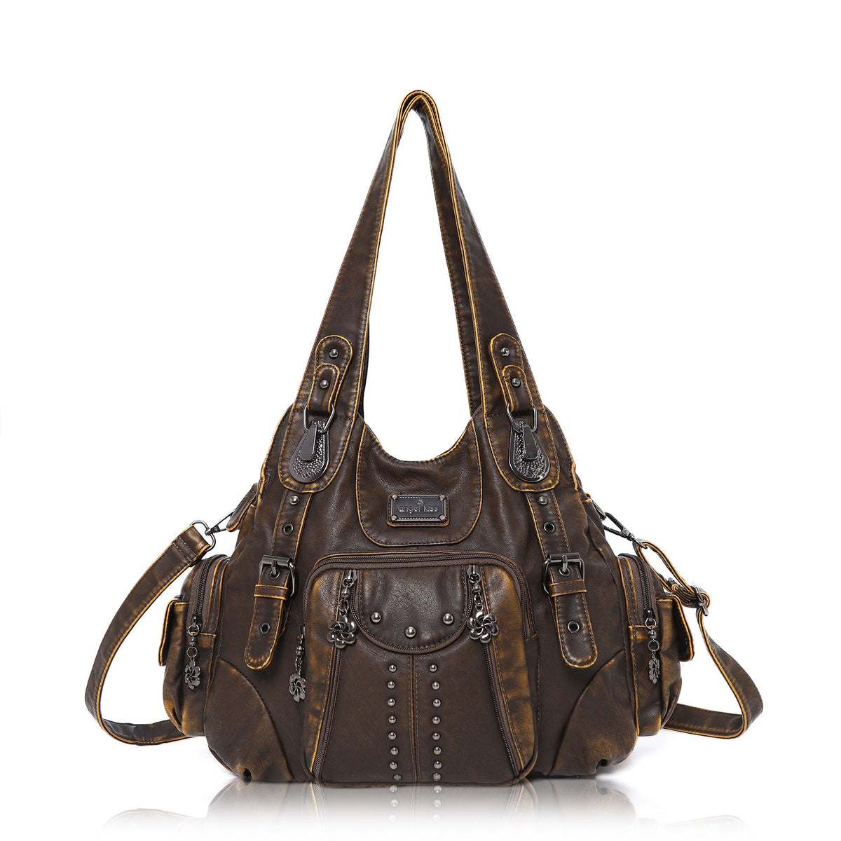Vegan Leather Shoulder Bag · Tote & Crossbody · Soft yet Structured