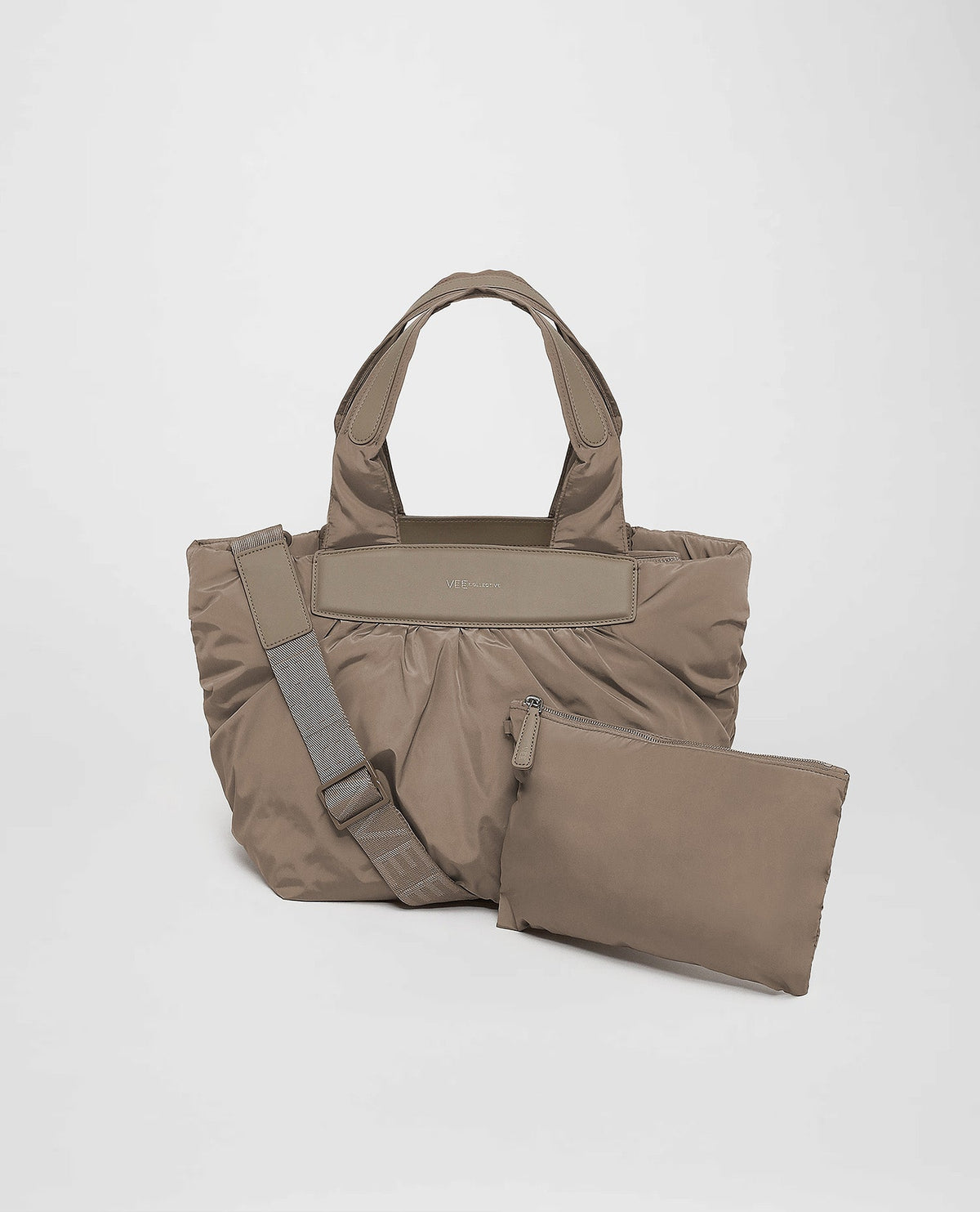 Caba Tote Small Silver Mink
