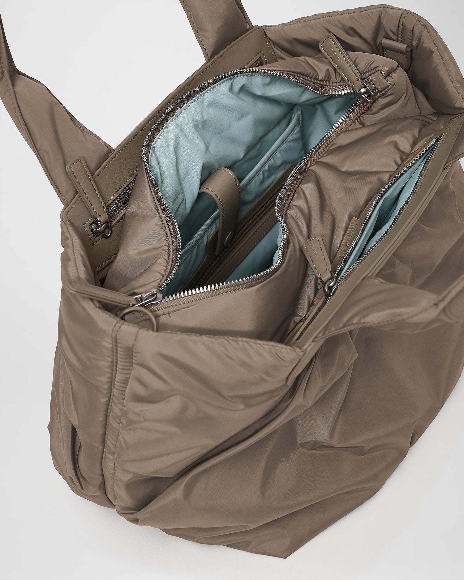 Caba Tote Small Silver Mink
