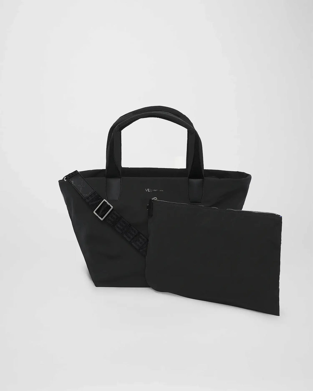 Essence Tote Medium Black Trench