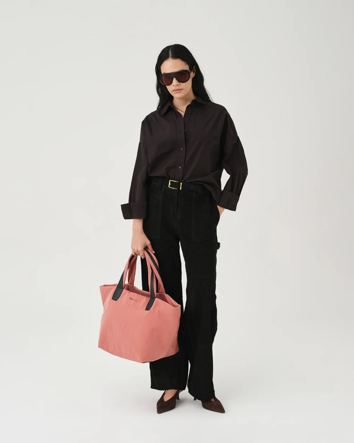 Essence Tote Medium Rose Dawn Trench