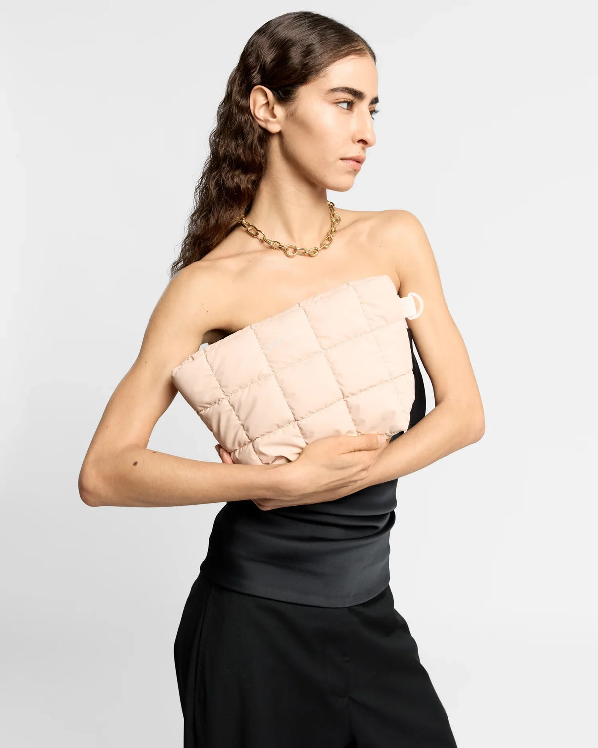 Porter Clutch Cameo Rose