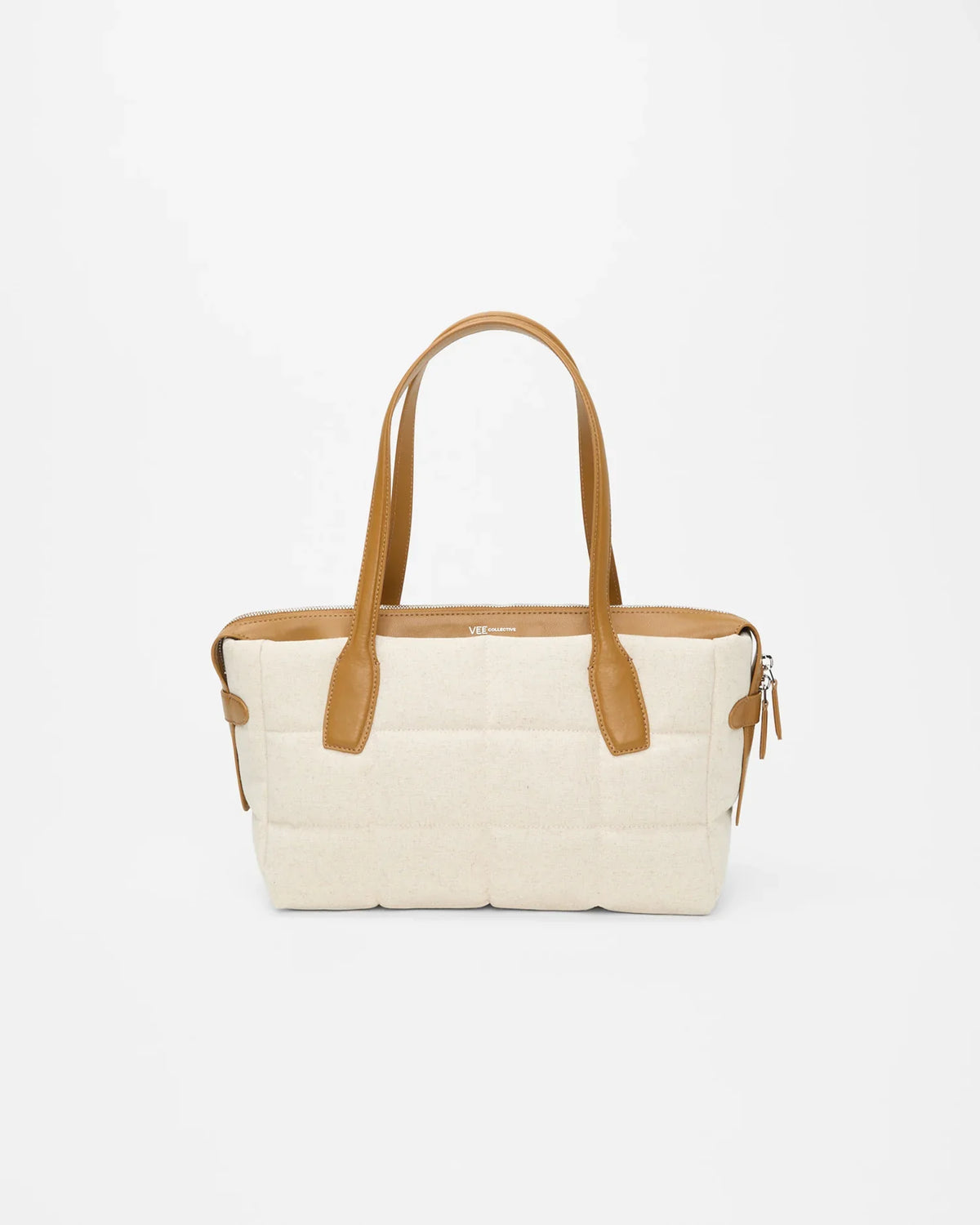 Tela Tote Small Natural Tan Canvas