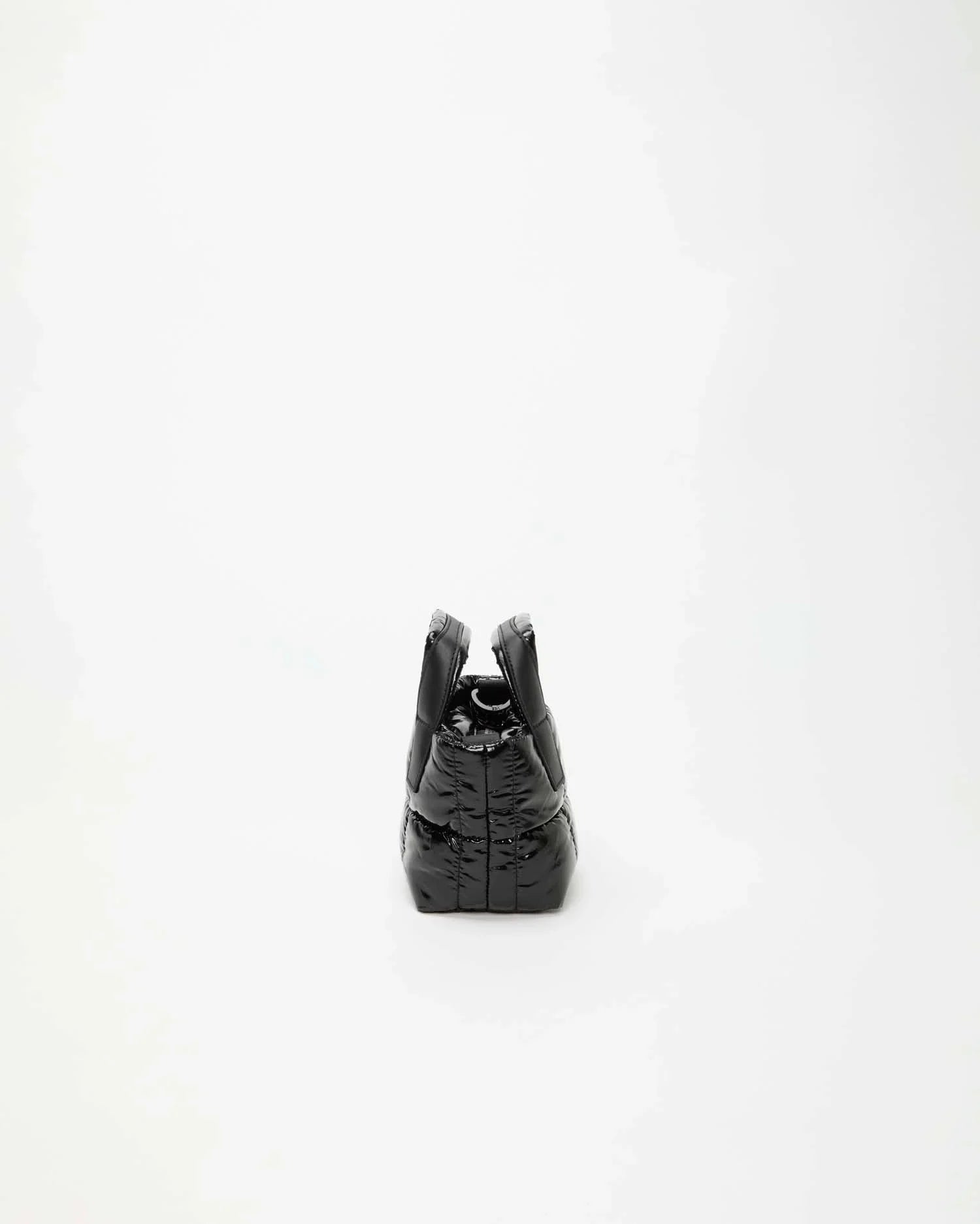 Porter Tote Micro Black Vinyl