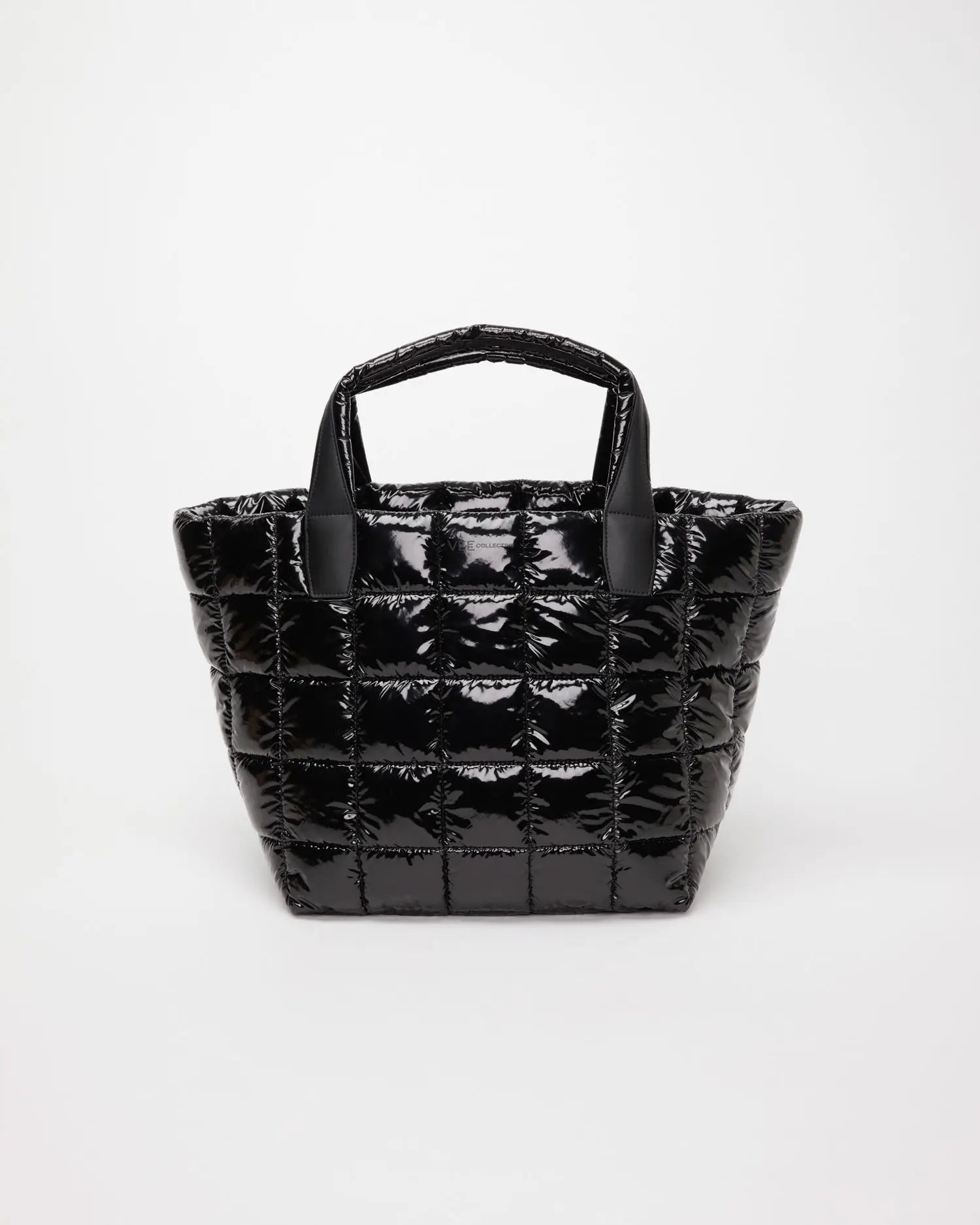 Porter Tote Medium Black Vinyl