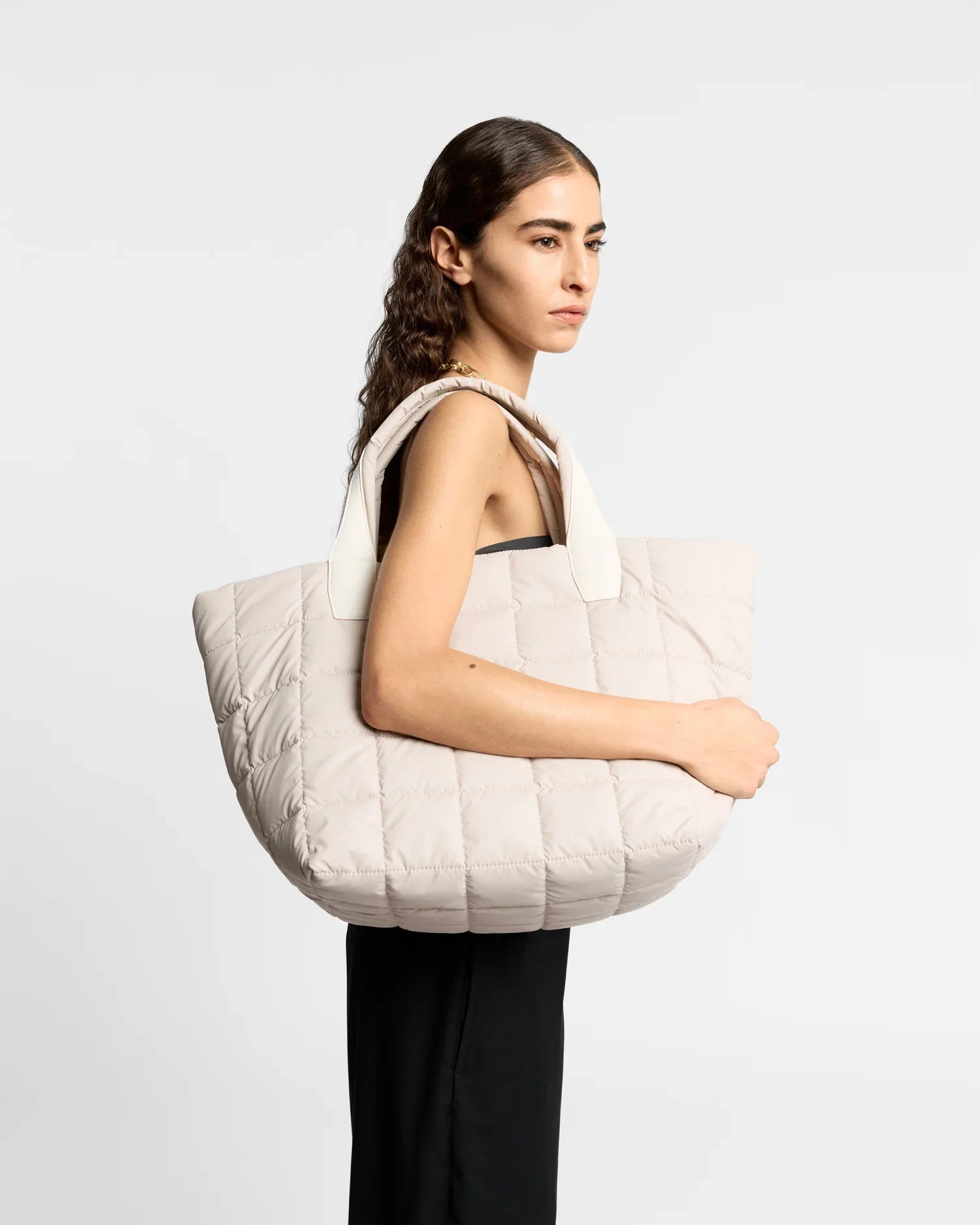 Porter Tote Medium Soft Taupe