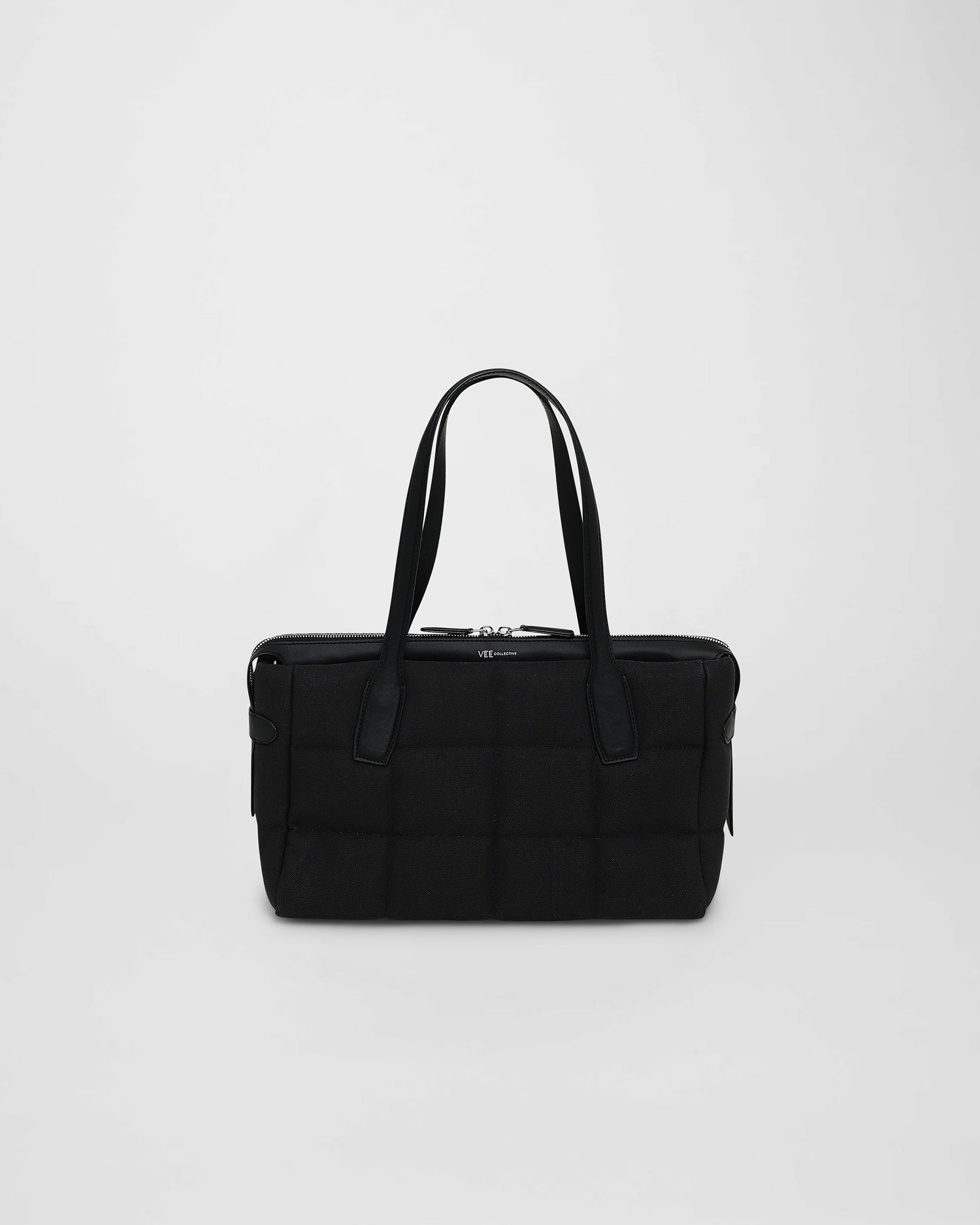 Tela Tote Small Black Canvas