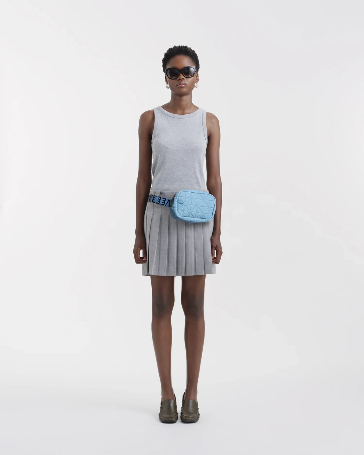 Vee Belt Bag Pigeon Blue